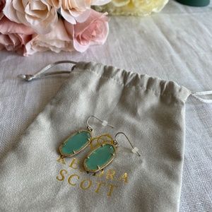 Kendra Scott Green Dani Earrings